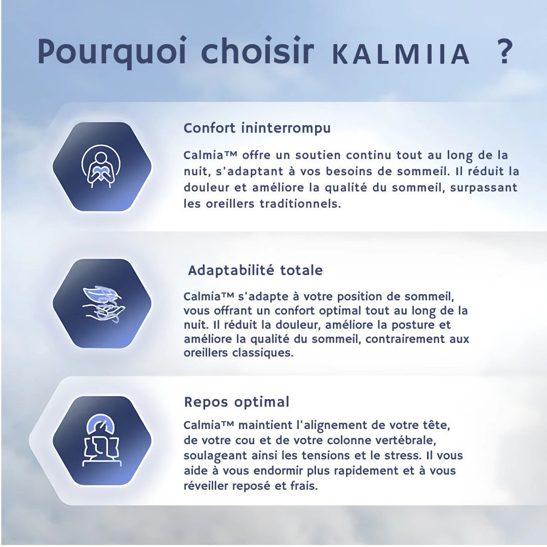 Kalmiia-Dormir sans douleur n'est plus un luxe